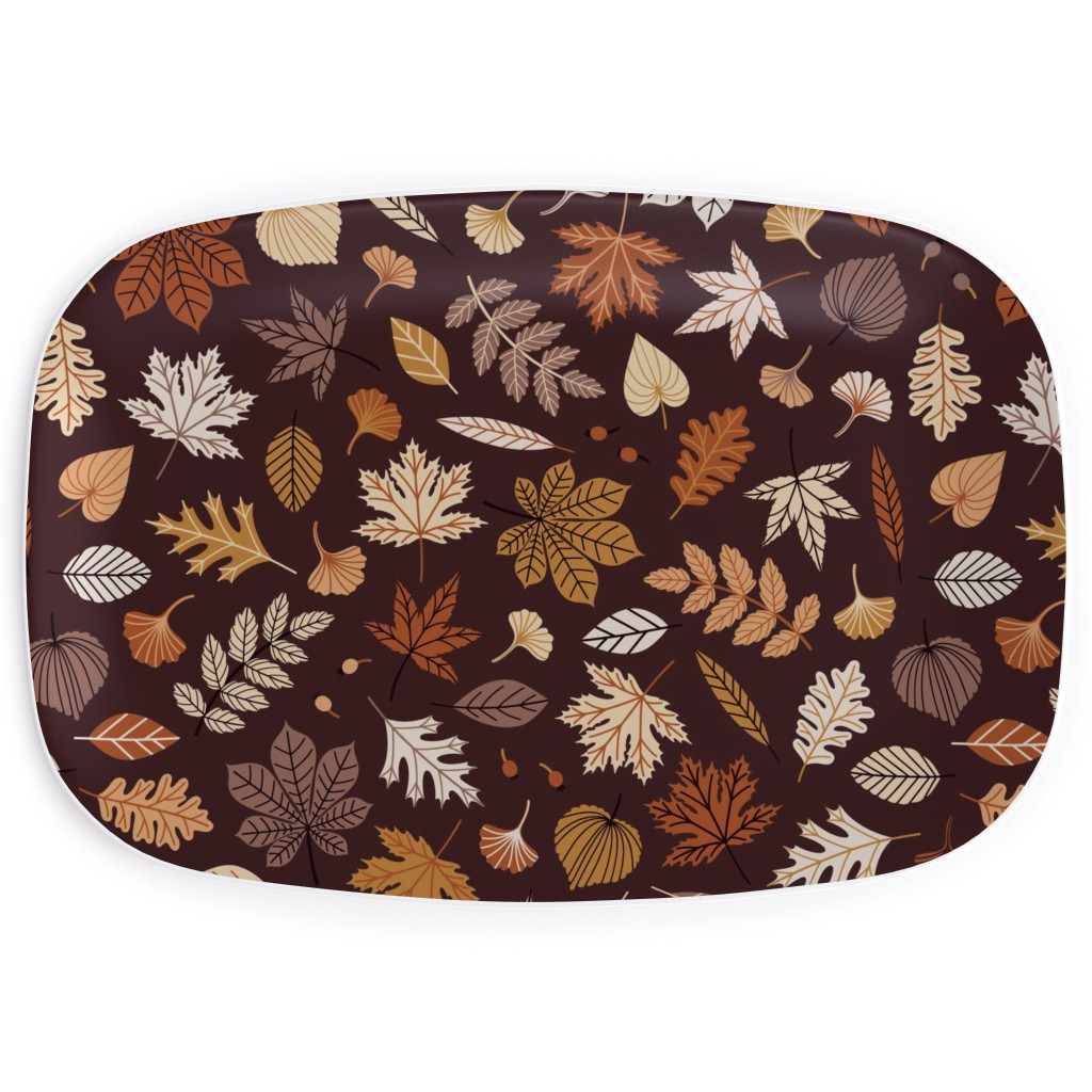 Brown Serving Platter