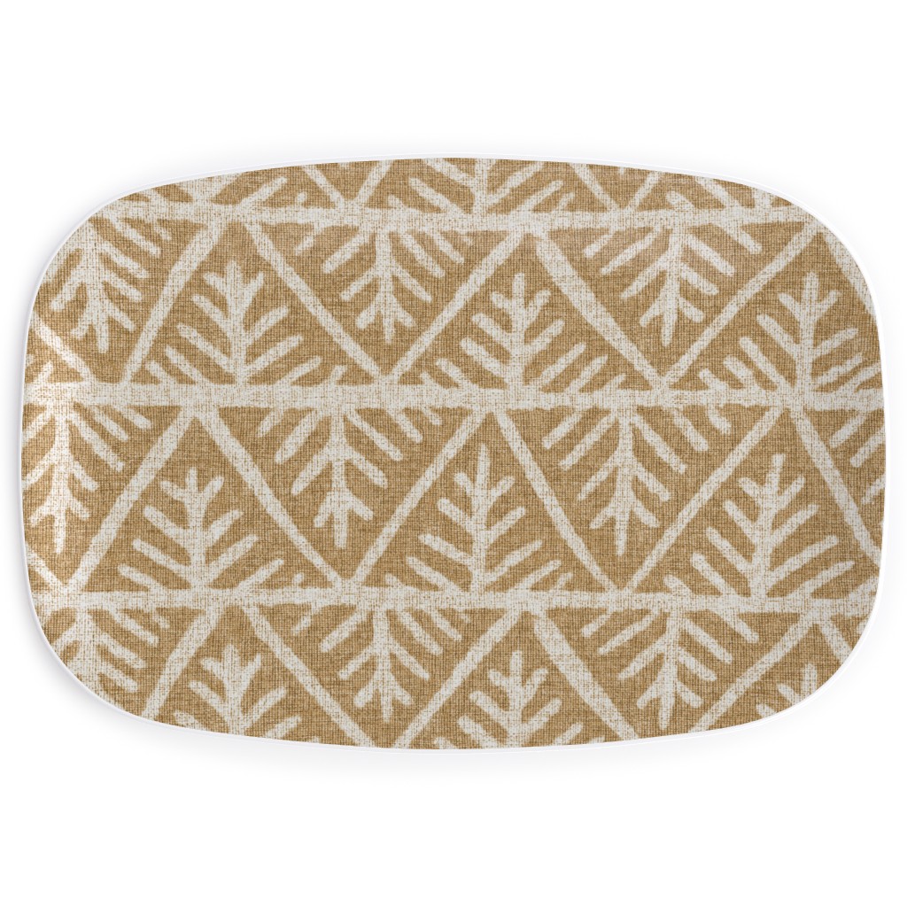 Brown Serving Platter