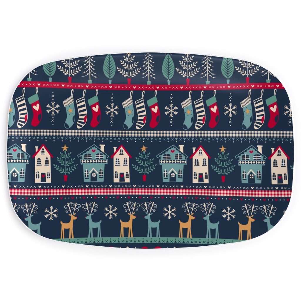 Vintage-Themed Serving Platters