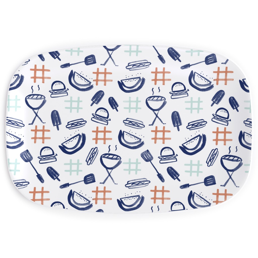 Summer Cookout Serving Platter Shutterfly