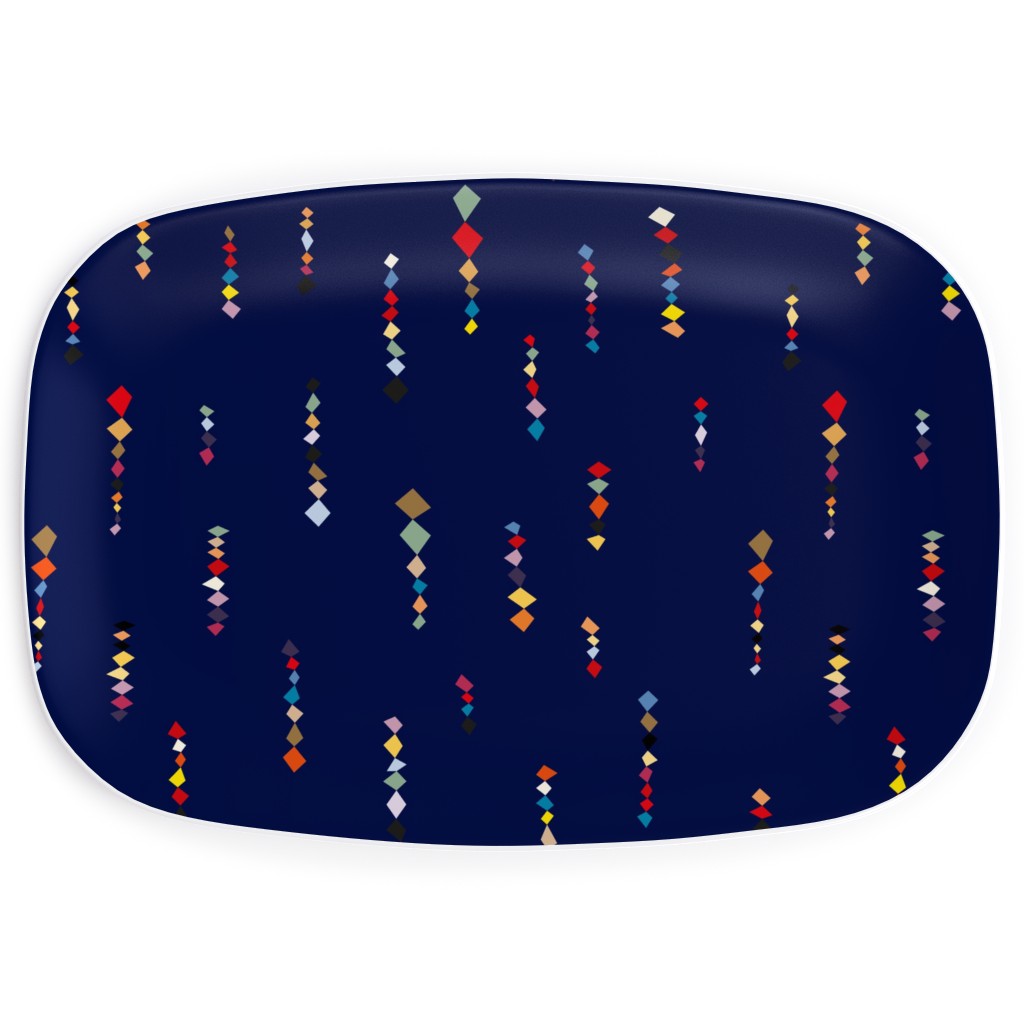 Square Color - Blue Serving Platter, Blue