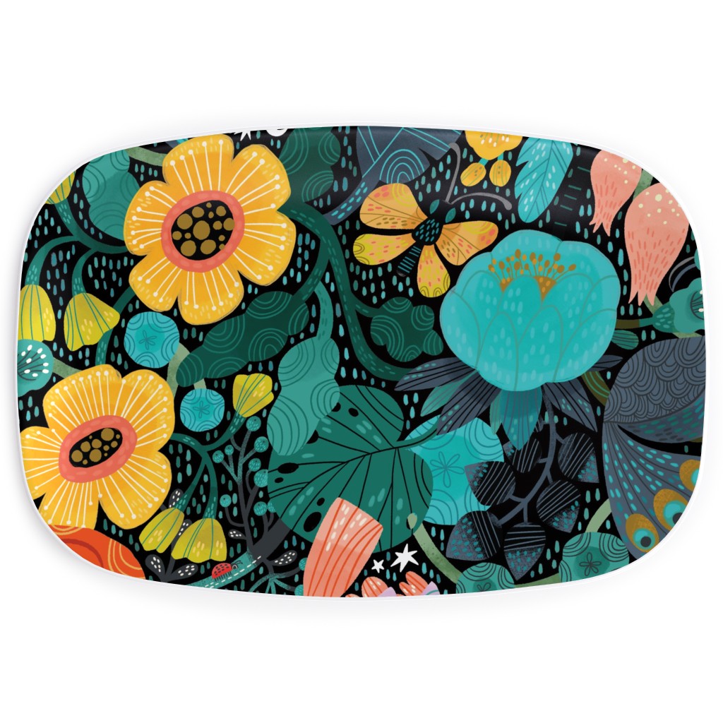 Bohemian Bop - Multi Serving Platter, Multicolor