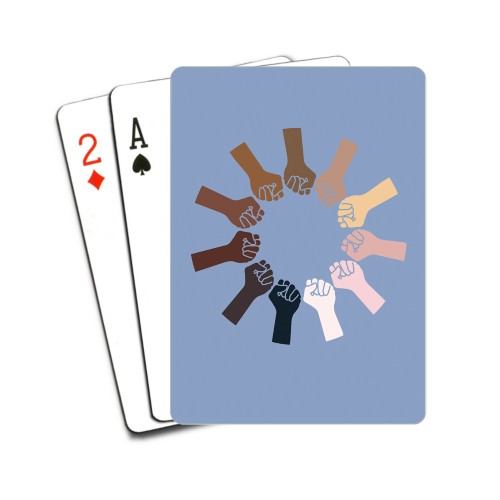 Fight for Equality Playing Cards, Multicolor