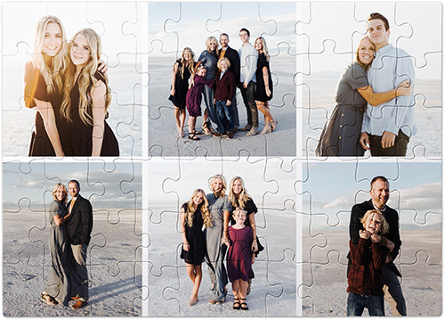 Gallery of Six Puzzle, Puzzle Board, 60 pieces, Rectangle, Puzzle, Multicolor, multi