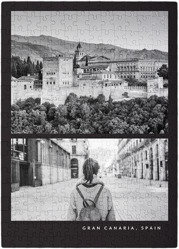 Stacked Gallery of Two Portrait Puzzle, Puzzle Board, 252 pieces, Rectangle, Puzzle, Multicolor