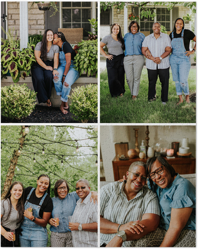 Gallery of Four Portrait Puzzle, Puzzle Board, 520 pieces, Rectangle, Puzzle, Multicolor, multi