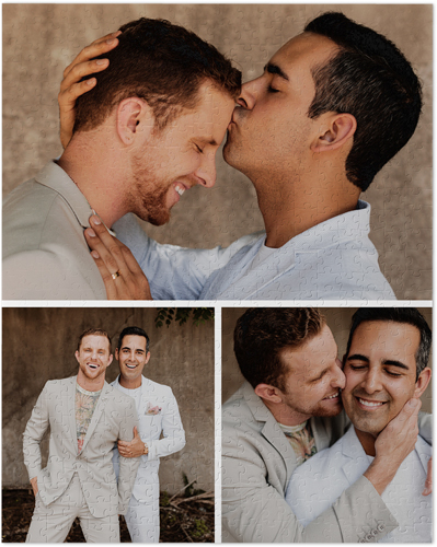 Gallery of Three Portrait Puzzle, Puzzle Board, 520 pieces, Rectangle, Puzzle, Multicolor, multi