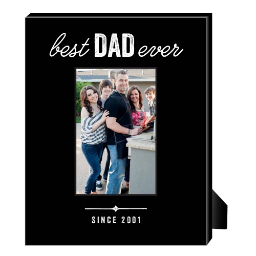 Best Ever Personalized Frame, - No photo insert, 8x10, Black