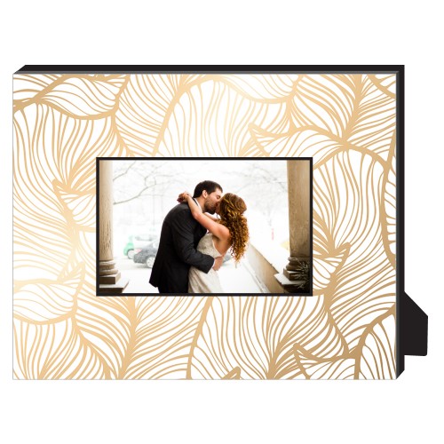 Elegant Patterns Personalized Frame, - No photo insert, 8x10, Multicolor