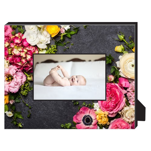 Photo Real Floral Personalized Picture Frames Shutterfly