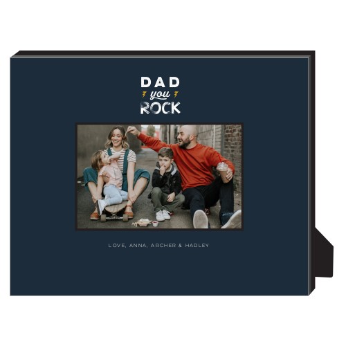 You Rock Personalized Frame, - Photo insert, 8x10, Gray