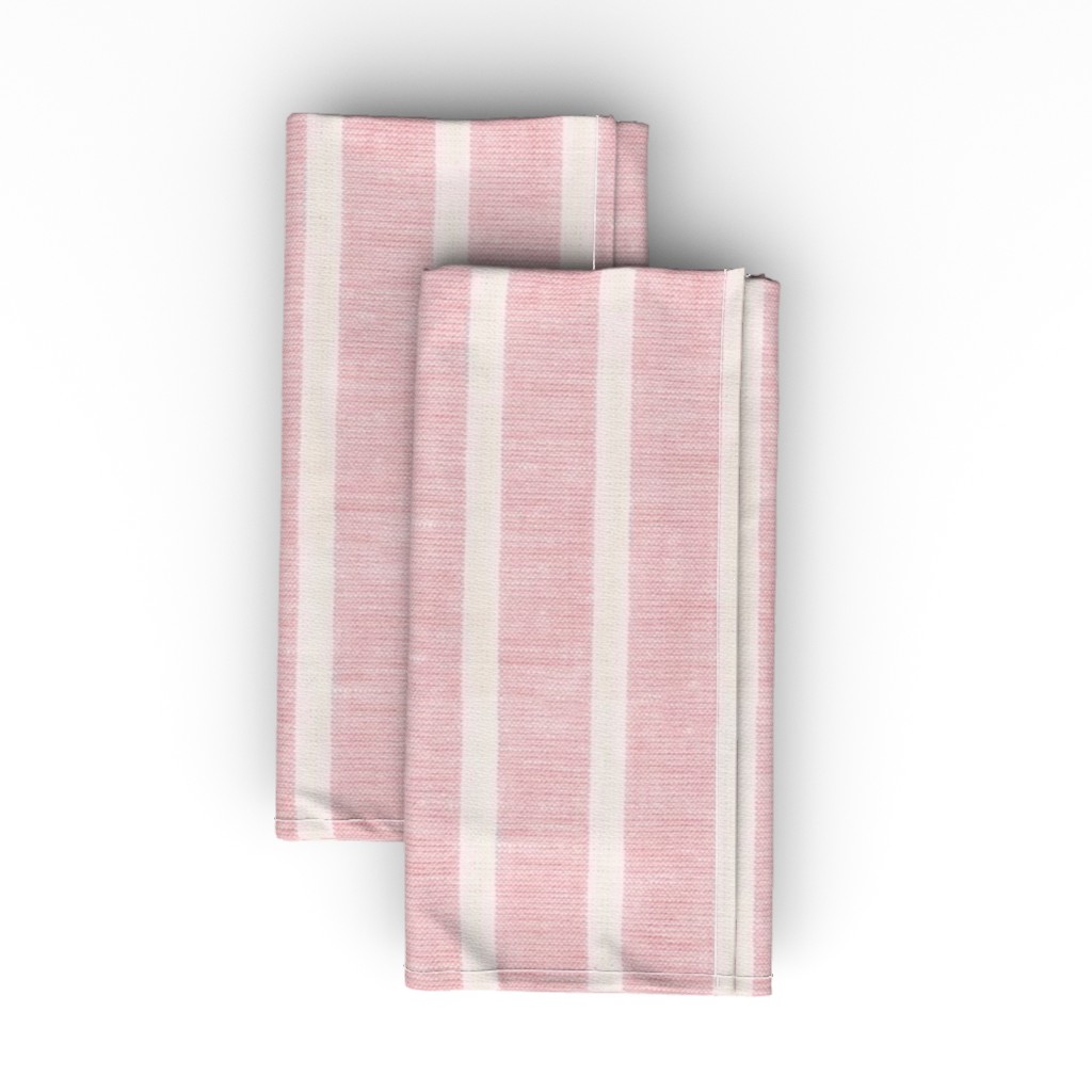 Linen Towel Vertical Cloth Napkin, Longleaf Sateen Grand, Pink