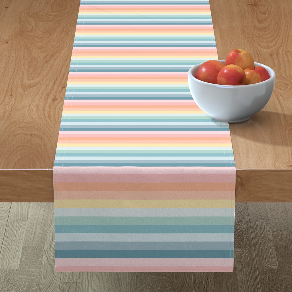 Rainbow Dreams - Multi Table Runner, 108x16, Multicolor