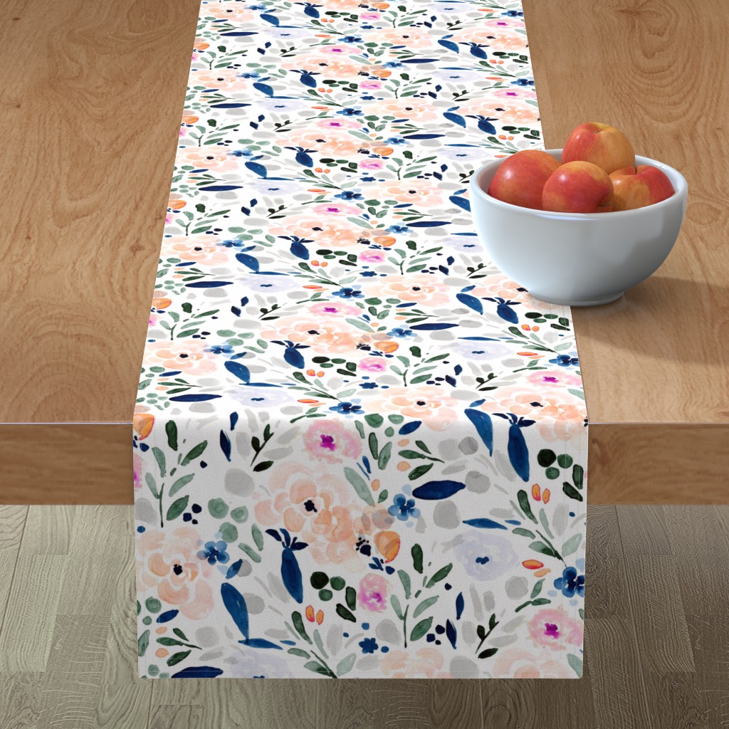 Sierra Floral - Multi Table Runner, 72x16, Multicolor