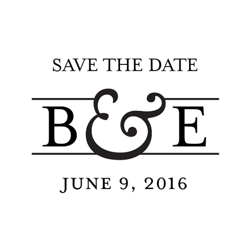 Initial Impression Self-Inking Rubber Stamps, Black, Black