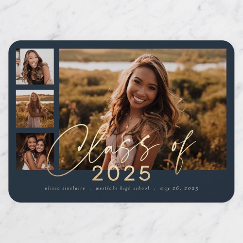 Chic Graduation Announcement