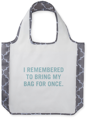 Remember Me Reusable Shopping Bag, Classic Mosaic, Multicolor