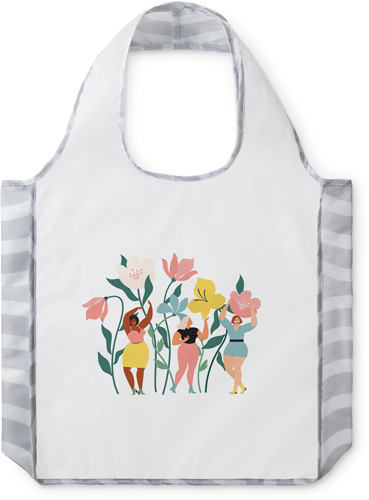 Femme Florals Reusable Shopping Bag, Arches, Multicolor