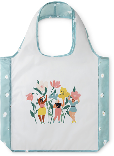 Femme Florals Reusable Shopping Bag, Floral, Multicolor