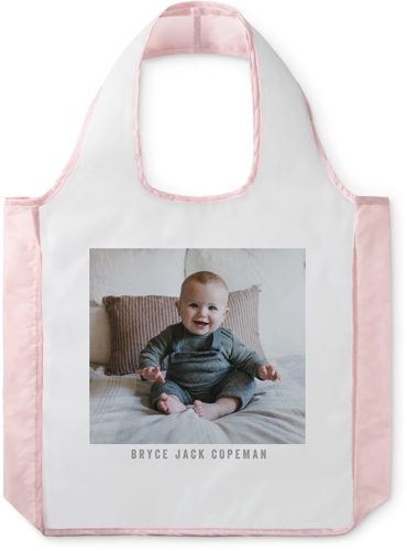 Photo Gallery True Blue Reusable Shopping Bag, Blush, Multicolor