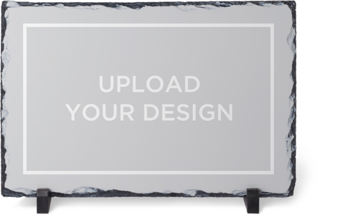 Upload Your Own Design Slate Plaque, 7.5x11.5, Multicolor