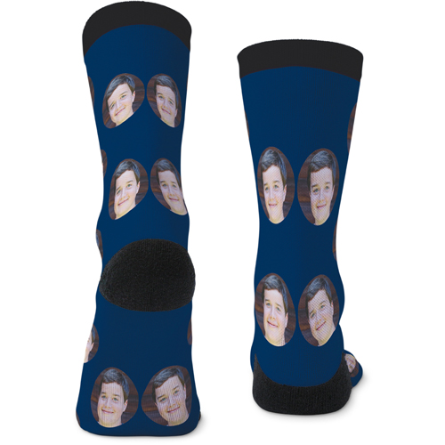 Floating Faces Custom Socks by Shutterfly