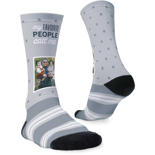 Floating Faces Custom Socks by Shutterfly