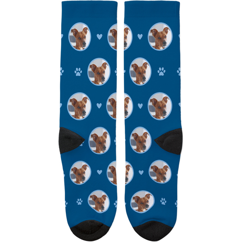 Floating Paws and Pets Custom Socks by Shutterfly