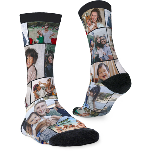 Gallery of Twelve Custom Socks, Multicolor