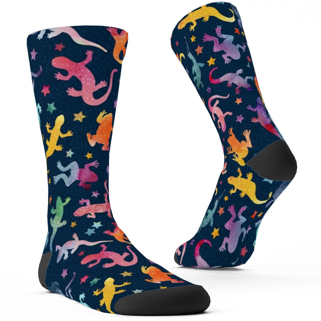 Pond Life Custom Socks, Multicolor