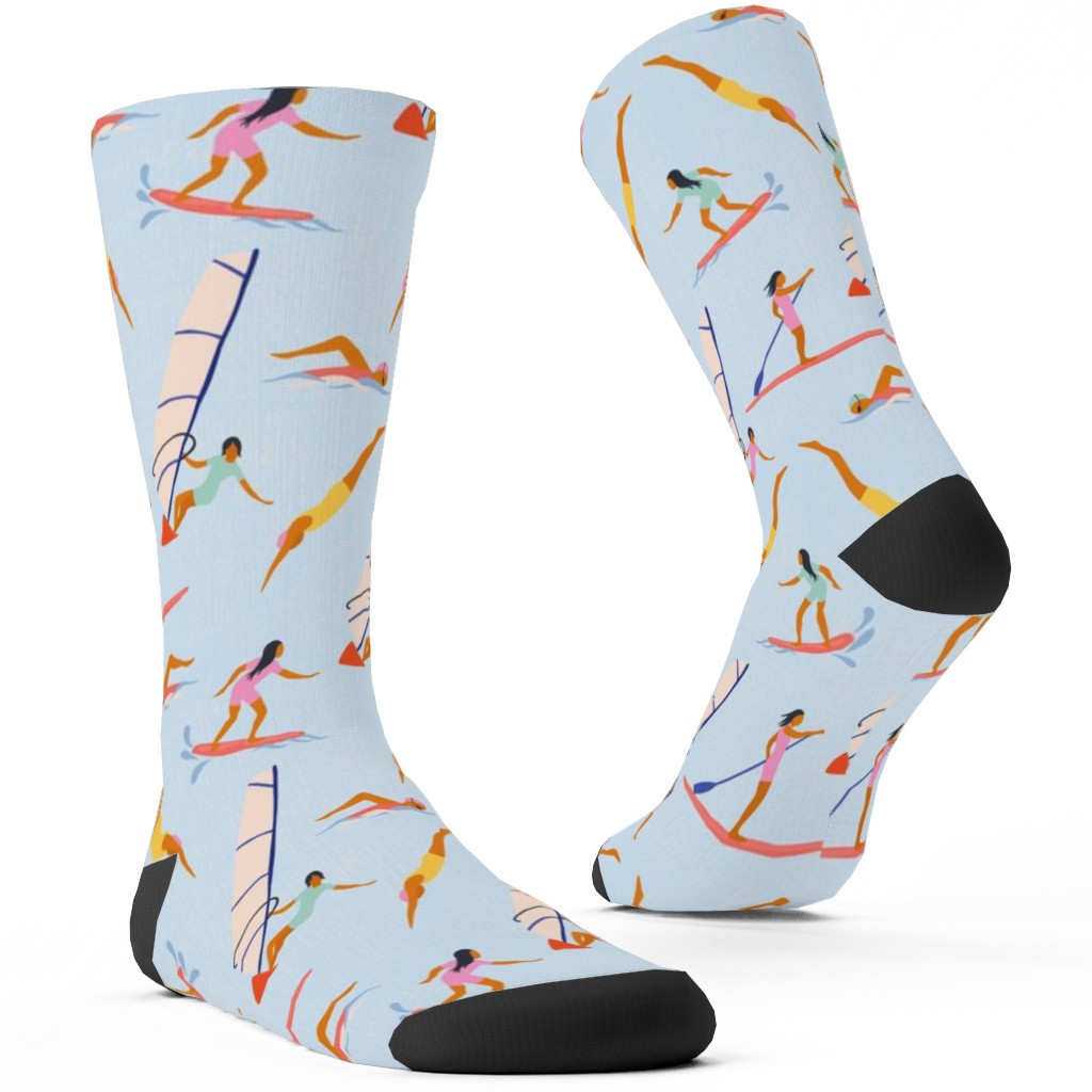 Watersports Custom Socks, Blue