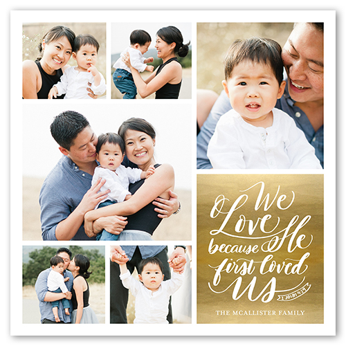 Elegant Blessing, -12x12-White