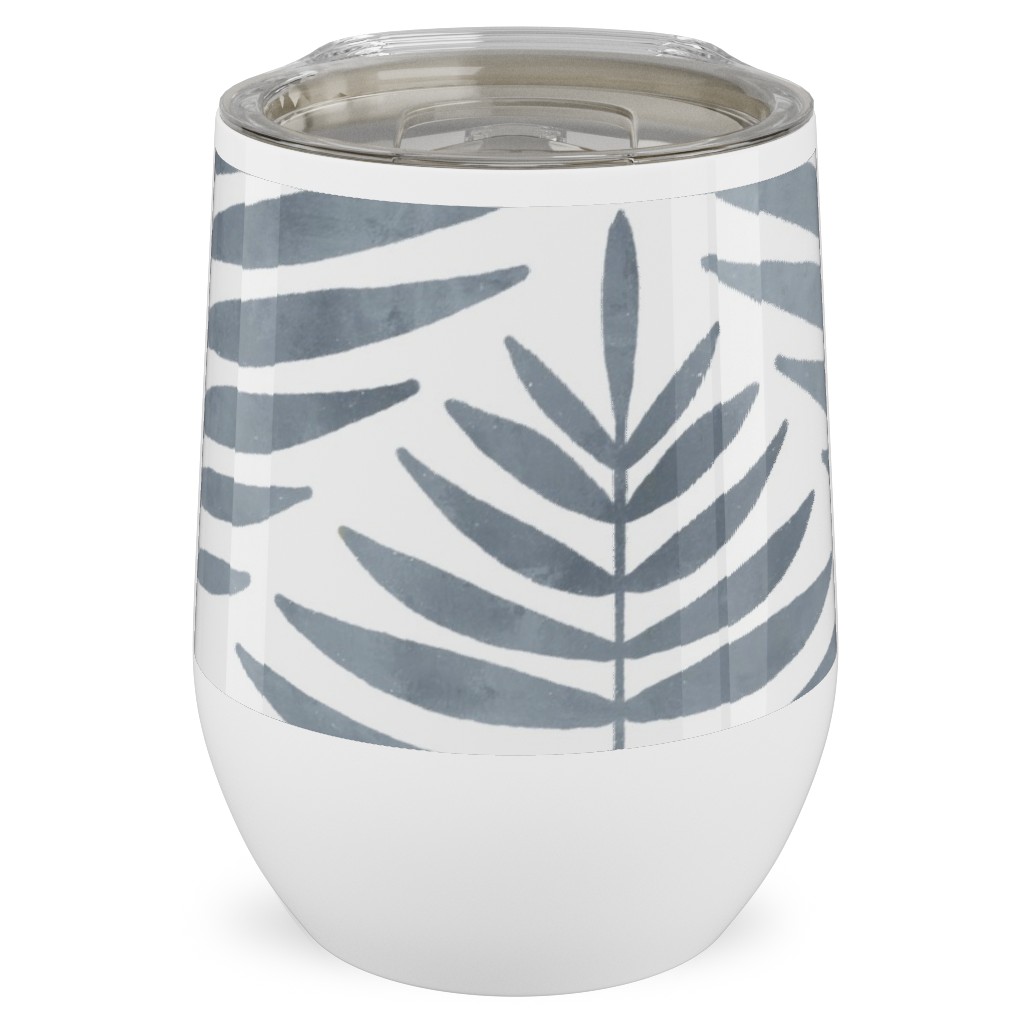 Largo - Gray Stainless Steel Travel Tumbler, 12oz, Gray, Gray