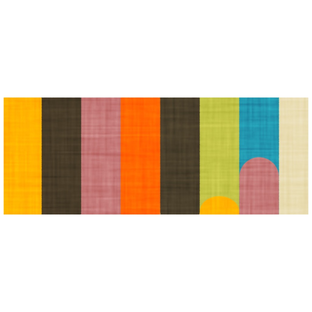 Retro Colorblock Sticks - Multi Stainless Tumbler with Straw | Shutterfly