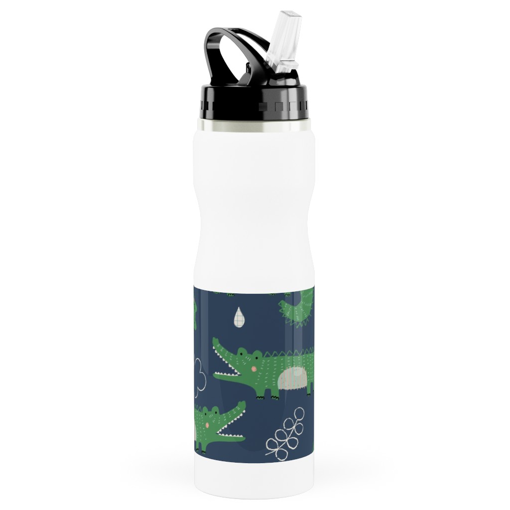 Green Water Bottles