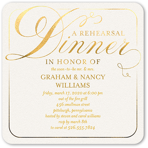 rehearsal dinner invitations