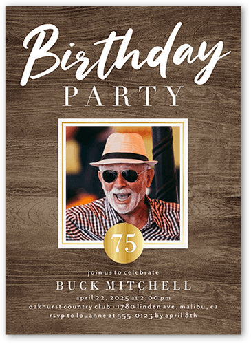Party Photo Invitations