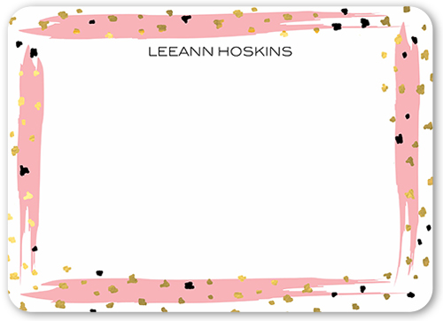 Speckled Border Personalized Thank You Cards | Shutterfly