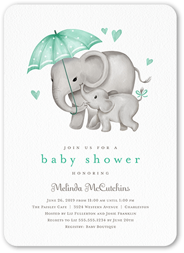 Joining The Herd Baby Shower Invitation