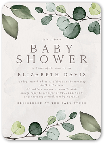 Shutterfly baby shower invitations hot sale girl