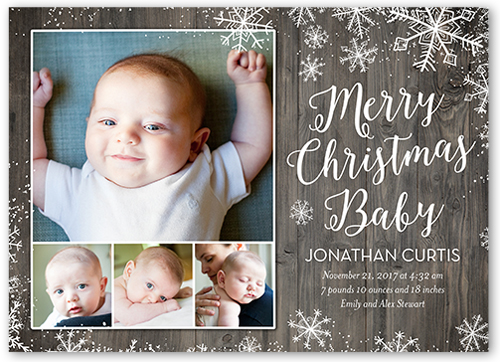 shutterfly christmas birth announcements