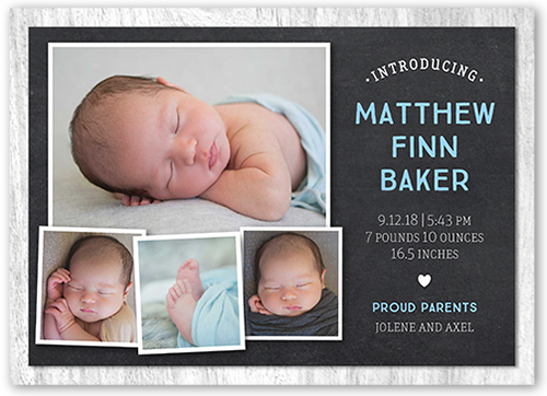 shutterfly twin birth announcements