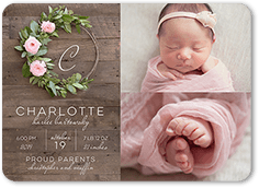 affordable birth announcements