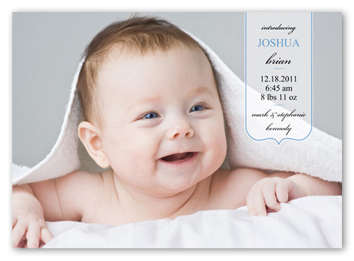 shutterfly baby announcements