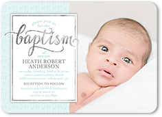 Baptism Invitations Christening Invitations Shutterfly