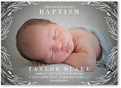 baptism invitations christening