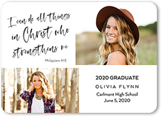 Religious Graduation Announcements Shutterfly