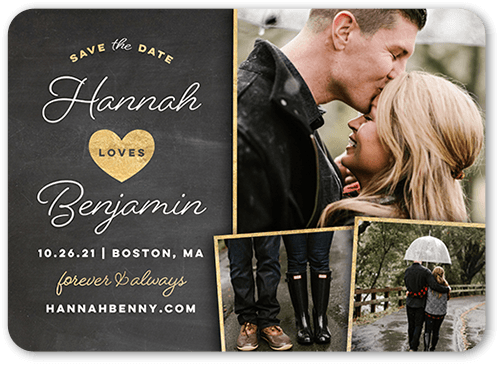 Winter Wedding Save The Dates