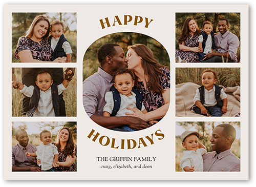 Picture Perfect Season Holiday Card, Beige, 5x7, Holiday, Matte, Signature Smooth Cardstock, Square