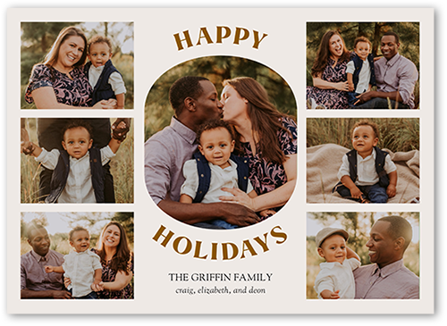 Customizable Holiday Postcards